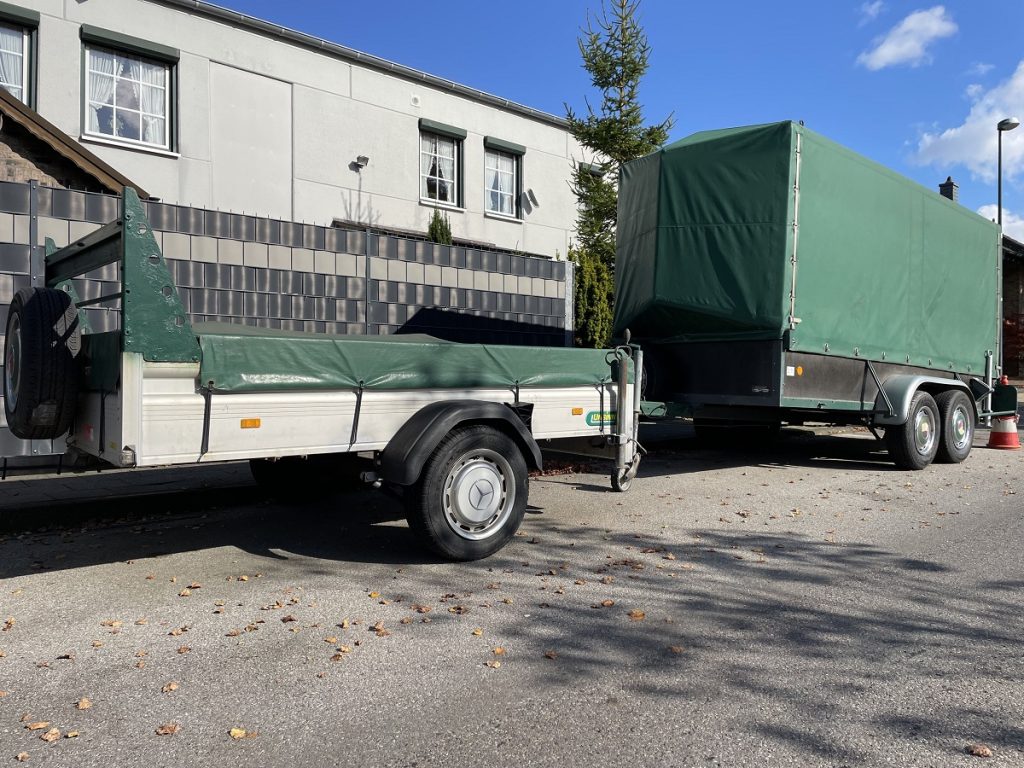 einachser zweiachser tandem