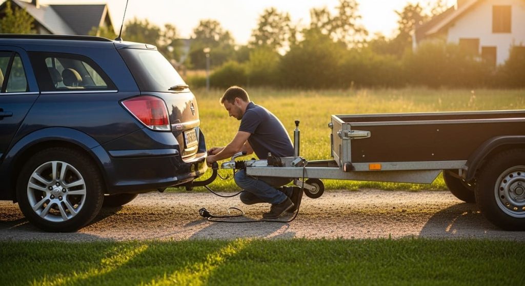 anhaenger ankuppeln abkuppeln